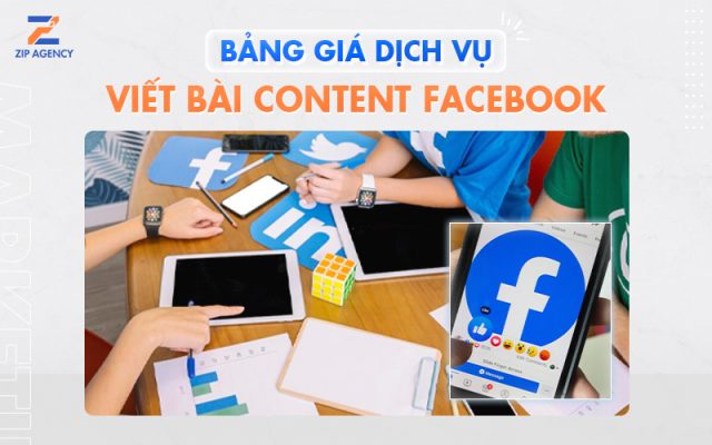 Bảng giá viết bài content facebook