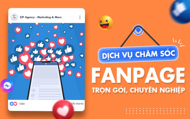 Dịch vụ chăm sóc fanpage