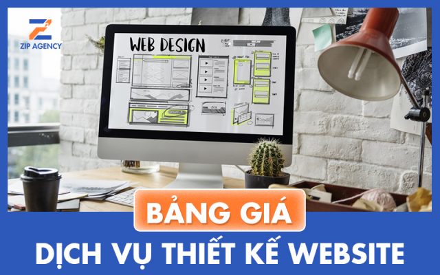 Bảng giá thiết kế website