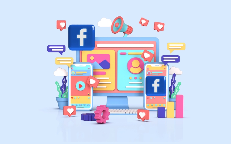 Facebook đang là kênh marketing phổ biến 