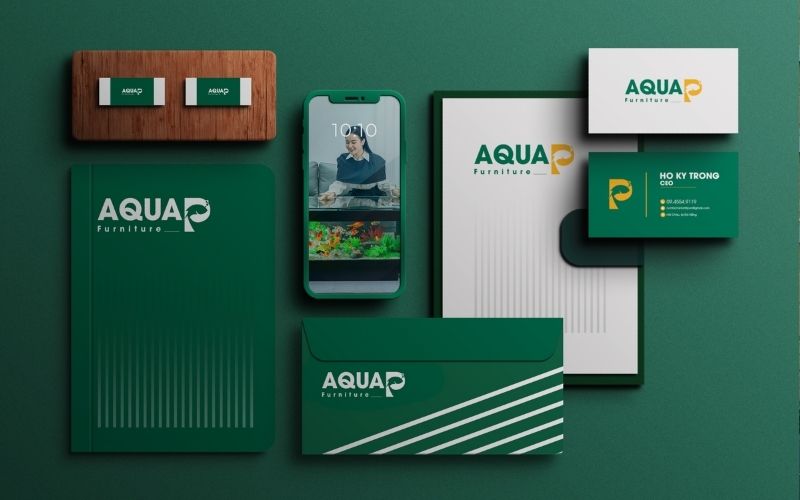 Mẫu Brand Guideline được ZIP Agency sản xuất cho thương hiệu AQUAP