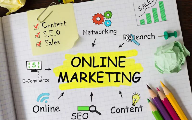 Marketing Online có nhiều mảng chuyên môn khác nhau