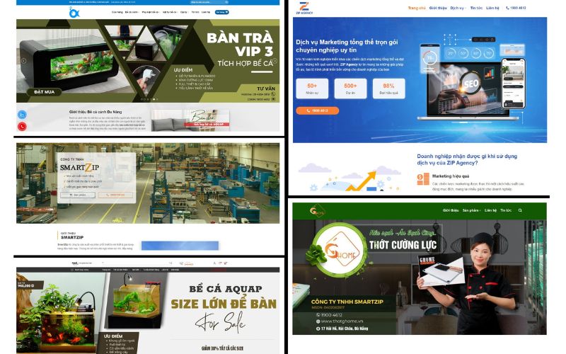 ZIP Agency có sẵn kho giao diện web đa dạng với hơn 100+ mẫu để khách hàng lựa chọn