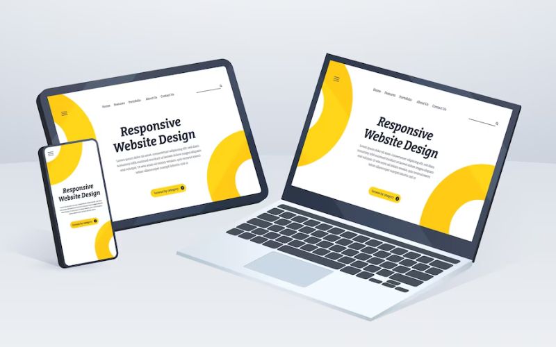 Công nghệ Responsive hiện đại cho phép website tương thích trên mọi thiết bị