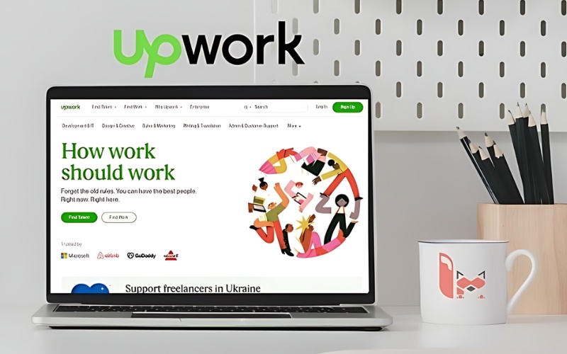 Nền tảng tìm việc Freelancer Upwork