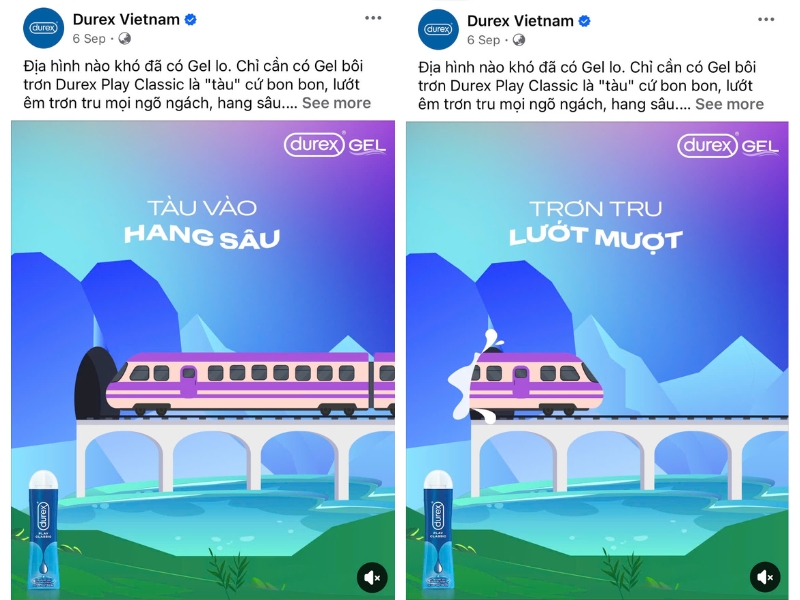 Durex luôn biết cách lồng ghép sự kiện hot với thông điệp sản phẩm