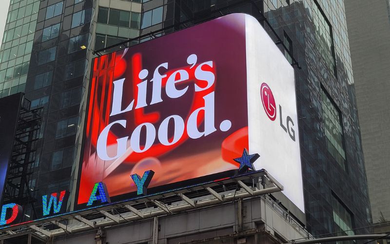 Tagline LG - Life Good rất ngắn gọn nhưng đầy ý nghĩa