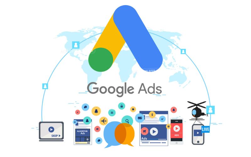 Google Ads là công cụ SEM phổ biến 