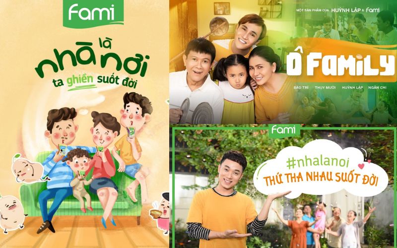 “Nhà là nơi” trở thành khẩu hiệu quen thuộc của Fami 