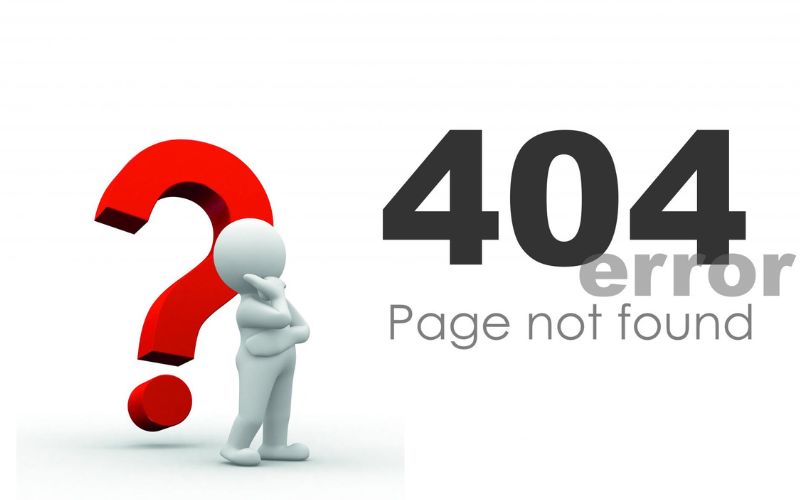 Lỗi trang không tìm thấy sẽ làm giảm đáng kể độ trust